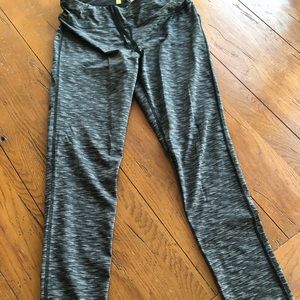 Xersion workout out black and gray pants size M